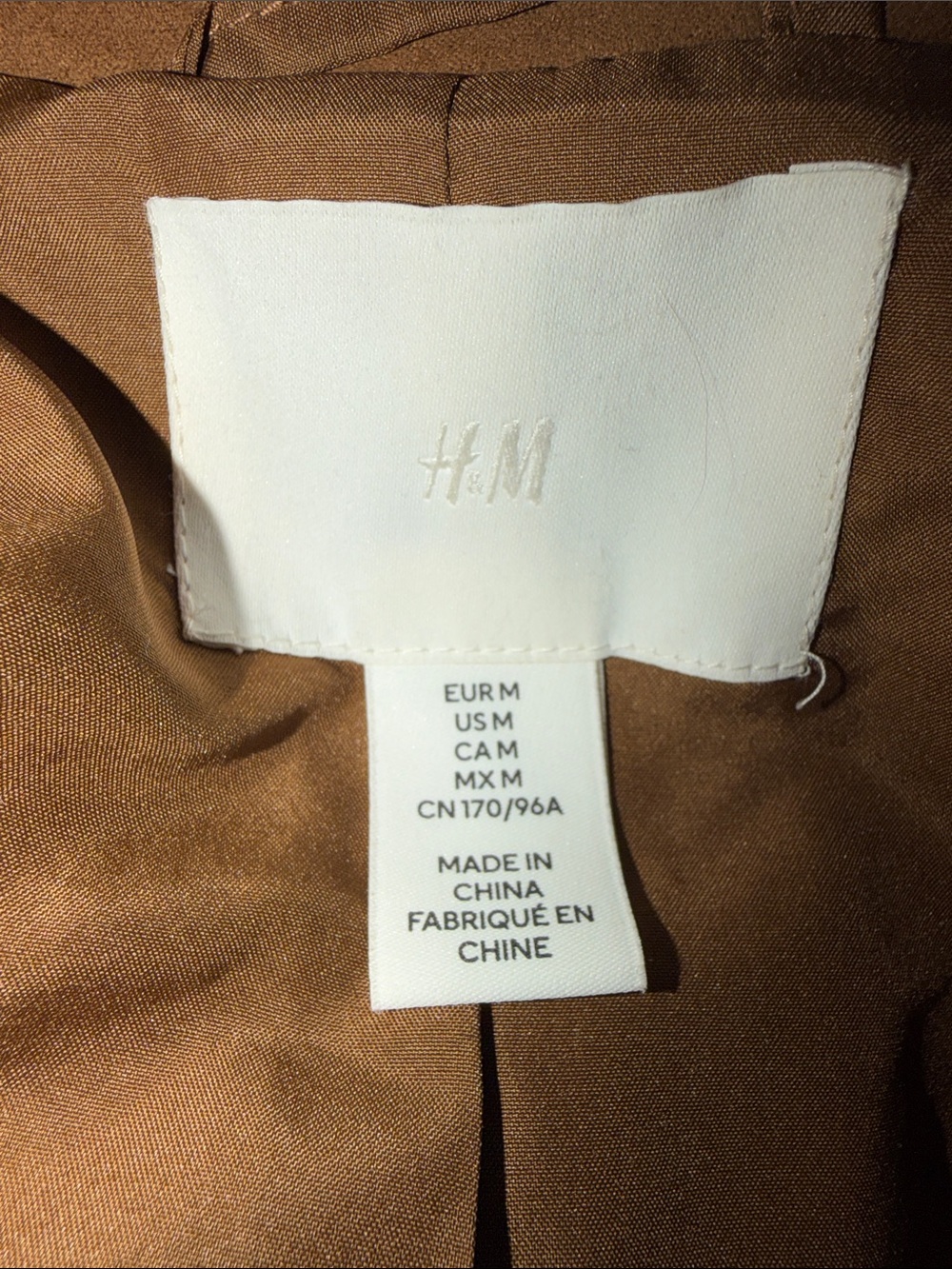 H&M Faux Suede Belted Coat M - Picture 4 of 5